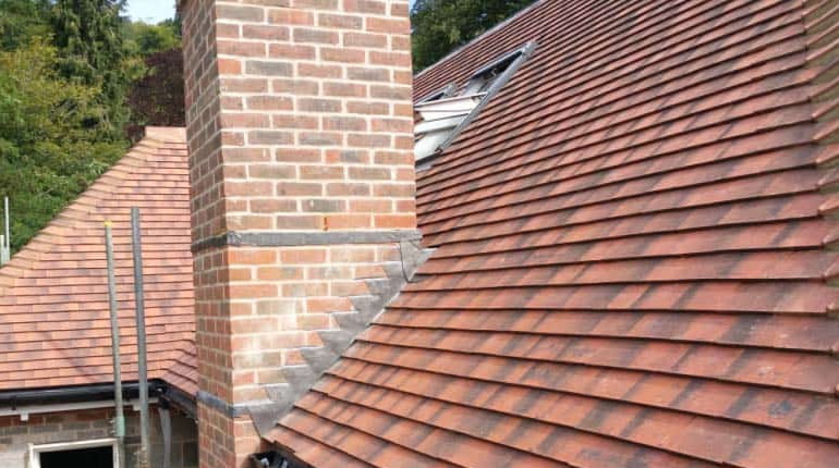 repointed chimney in Co. Westmeath