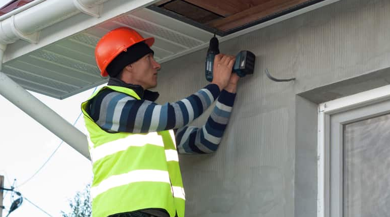 installing a soffit in Co. Westmeath